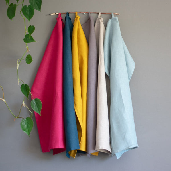 Linen Tea Towels In Beautiful Colours – Helen Round