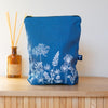 Indigo Linen Toiletry Bag  from the Garden Collection by Helen Round