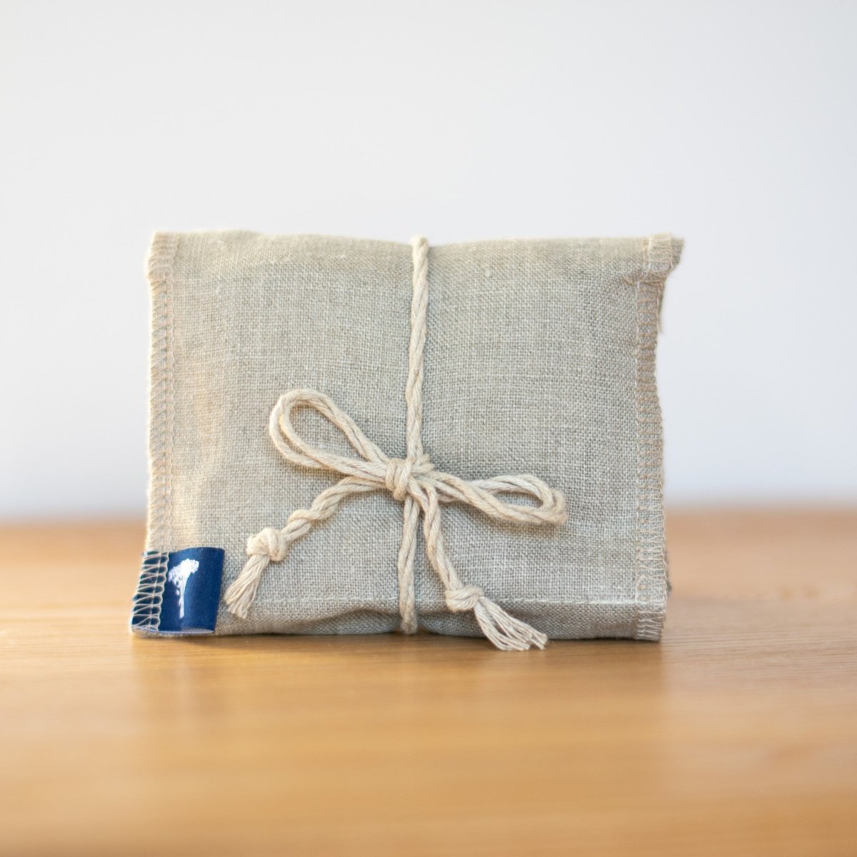 Reusable Bamboo Face Wipe Kit with tie