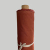 New Rust Coloured Linen Fabric from Helen Round